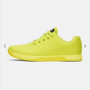 NOBULL Yellow Sneakers with Sleek Design and Smooth Upper